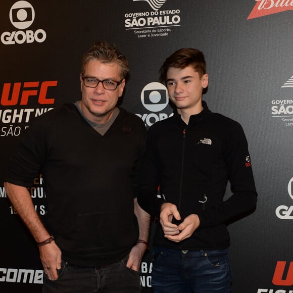 Fabio Assunção foi apoiado pelo filho, João Assunção, após vídeo íntimo ser exposto na web