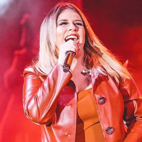 Marilia Mendonça está com uma agenda de shows intensa no mês de julho