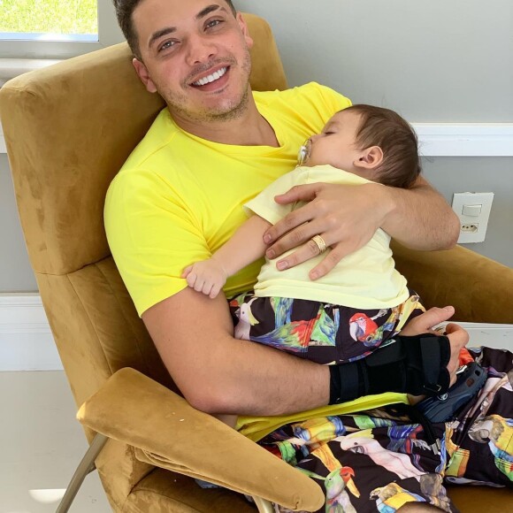 Filho caçula de Wesley Safadão, Dom tem 9 meses