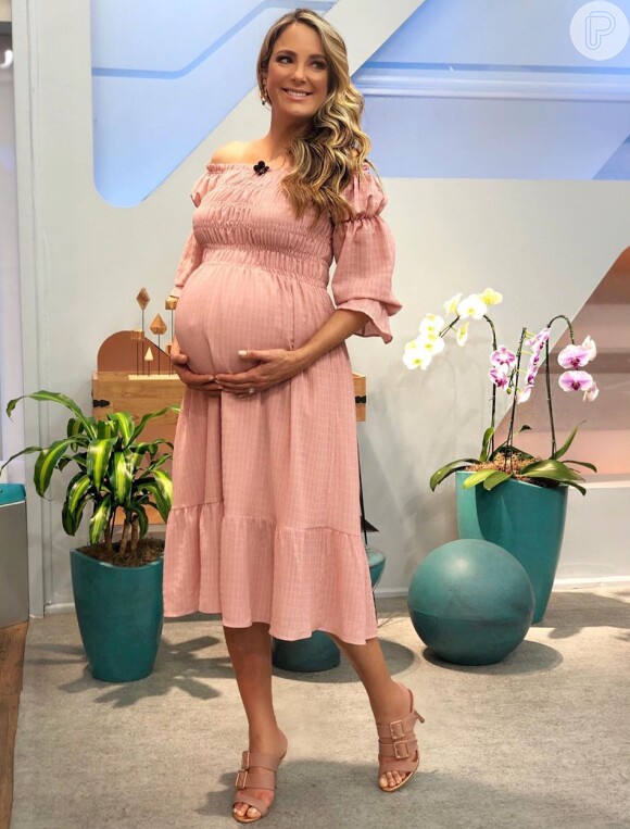 Looks de Ticiane Pinheiro na gravidez fizeram sucesso