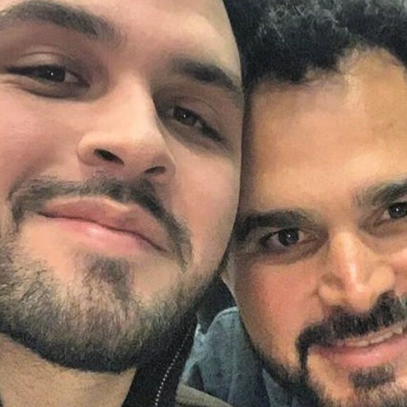Luciano Camargo impressionou pela semelhança com o filho Nathan: 'Parecem irmãos'