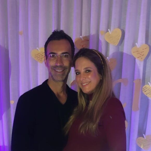 Ticiane Pinheiro está casada há quase 2 anos com Cesar Tralli
