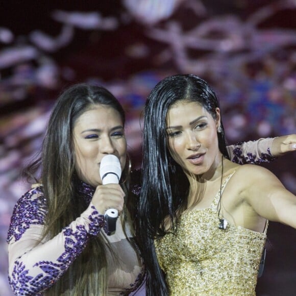 Simone e Simaria apostaram em look ousado para lançamento da 64ª Festa do Peão de Barretos