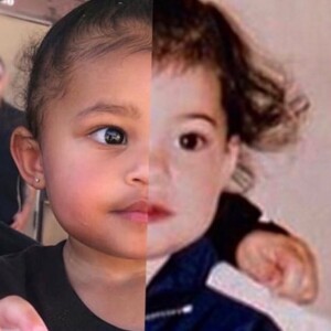 Kylie Jenner compara sua foto com a herdeira, Stormi, nesta quinta-feira, dia 25 de julho de 2019