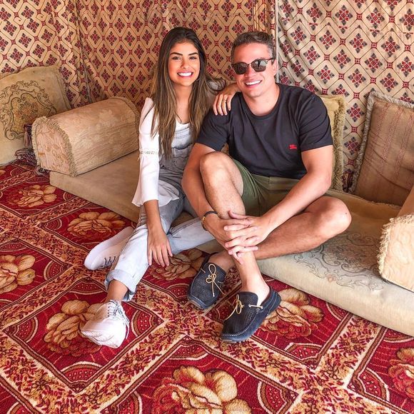 Munik Nunes e o marido, Anderson Felício, participaram do 'Power Couple 3', da RecordTV 