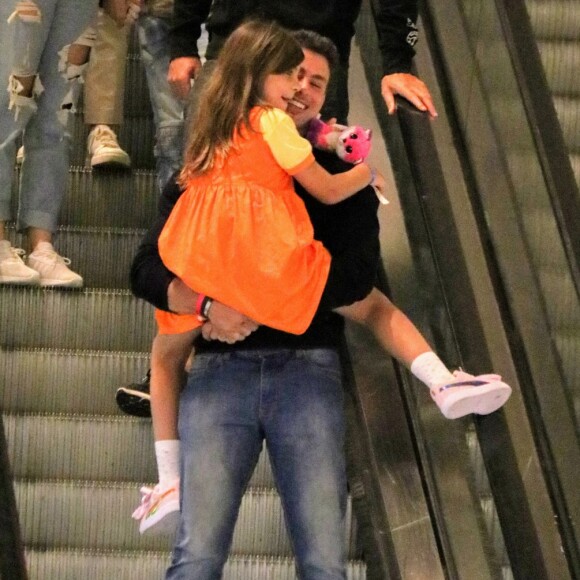 Sofia é fruto da relação entre Cauã Reymond e a ex-mulher, Grazi Massafera