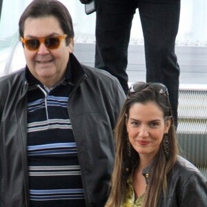 Fausto Silva é casado com Luciana Cardoso, de quem ganhou elogio ao completar 69 anos