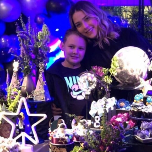 Carol Dantas celebra oito anos de Davi Lucca com festa em 25 de agosto de 2019