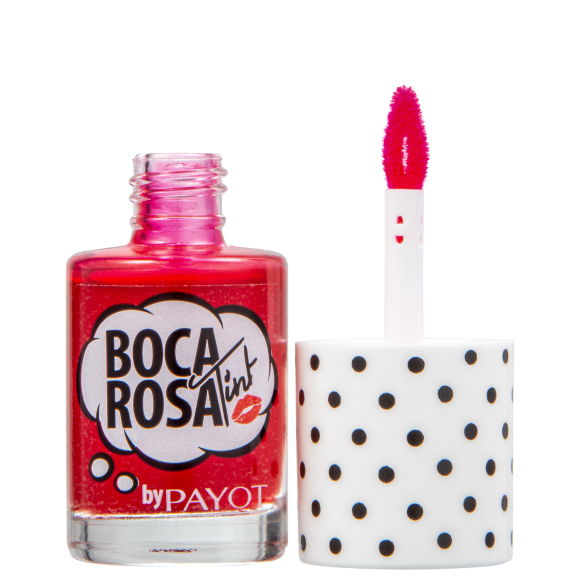 A Payot lançou o "Boca Rosa Lip Tint", que garante uma corzinha avermelhada ou rosada bem suave aos lábios. Custa R$28,90