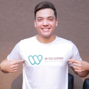 Wesley Safadão lançou primeira ação do projeto 'W Solidário' com foco no voluntariado