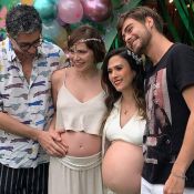 Tatá Werneck e Leticia Colin fazem chá de bebê juntas com tema fadas e duendes