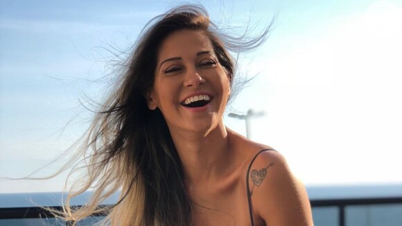 Mayra Cardi exibe resultado de preenchimento nos lábios nesta quarta-feira, dia 04 de setembro de 2019