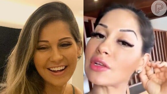 Veja antes e depois de preenchimento labial de Mayra Cardi. Saiba!