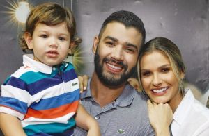 Andressa Suita compra cuecas para filho mais velho e pede: 'Tempo, vai devagar'