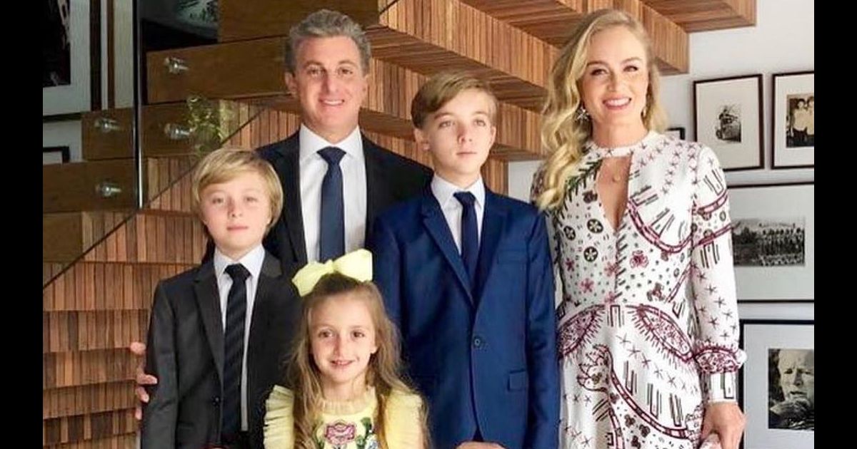 Angélica e os filhos fazem análise Purepeople