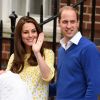 Kate Middleton usou um vestido floral para apresentar a filha ao mundo
