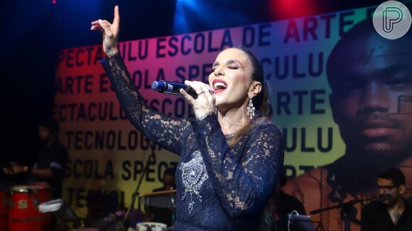 Ivete Sangalo faz show surpresa em evento beneficente após 'The Voice Brasil' ao vivo, nesta quinta-feira, 19 de setembro de 2019