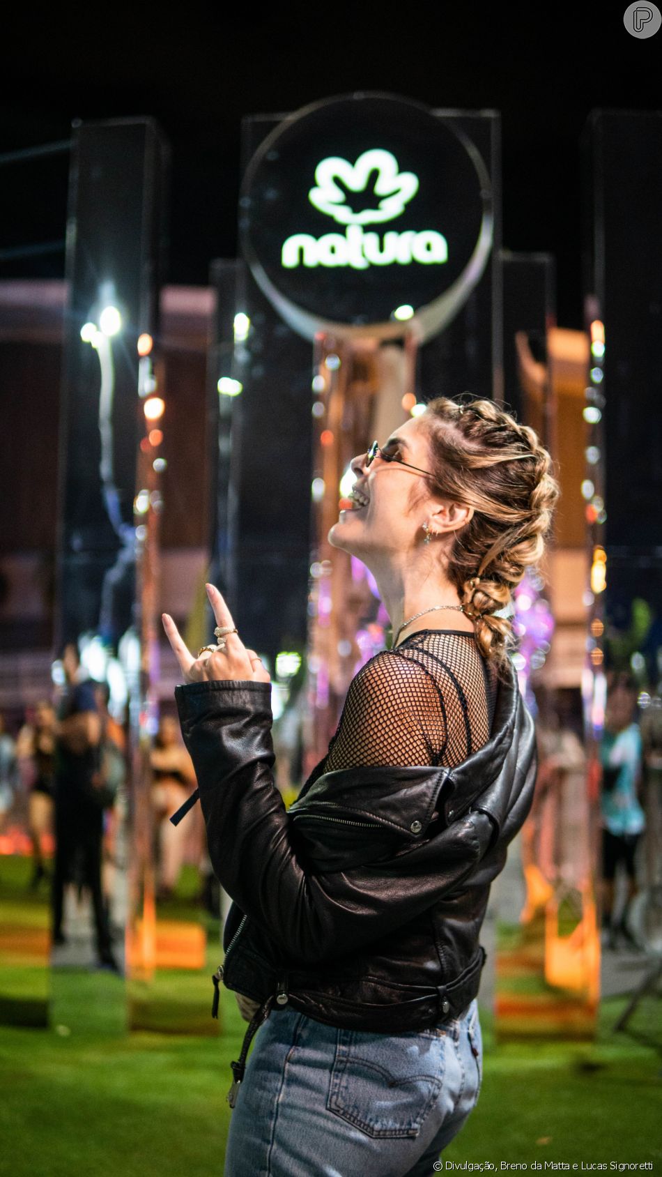 jaqueta de couro cropped