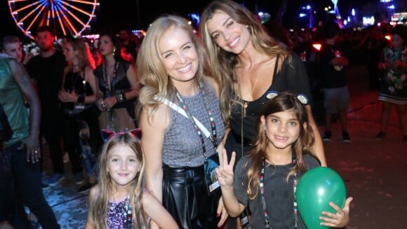 Mais um dia! Angélica leva os filhos para show de Anitta no Rock in Rio