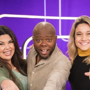 Fernanda Gentil comanda o 'Se Joga', da TV Globo, com Fabiana Karla e Érico Brás