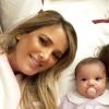 Bebê sorriso! Filha de Ticiane Pinheiro e César Tralli surge animada em foto postada por apresentadora nesta sexta-feira, dia 18 de outubro de 2019