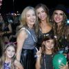 Angélica e Grazi Massafera levaram às filhas, Eva e Sofia, ao Rock in Rio