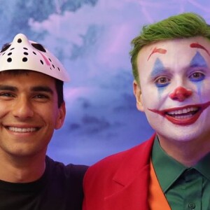 Hugo Moura prestigiou aniversário de Leo Fuchs