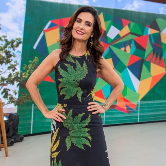 Fátima Bernardes aposta em moda versátil ao escolher looks para aparecer na TV, no programa 'Encontro'