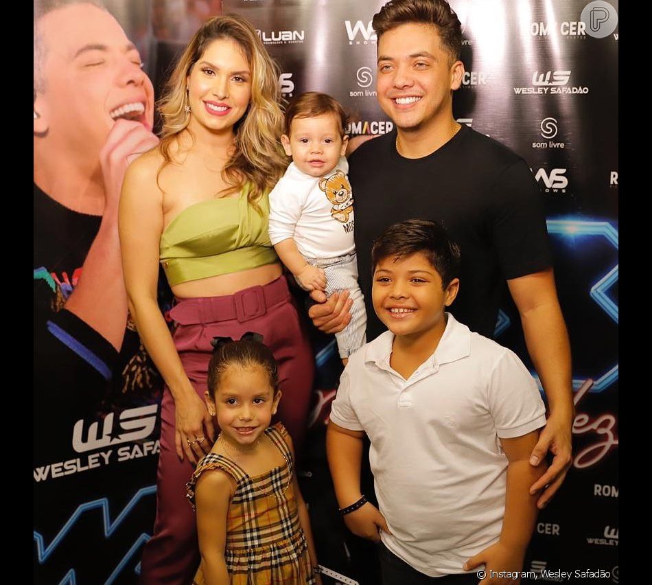 Wesley Safadão valoriza os momentos com a família - Purepeople