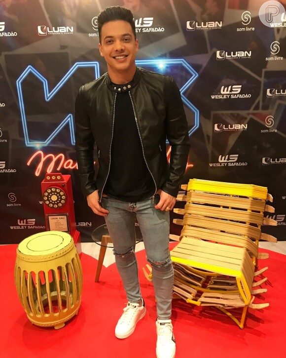Wesley Safadão esbanja estilo nos shows e na televisão