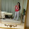 Maraisa, da dupla com Maiara, fez foto de pijama e postou imagem no Instagram