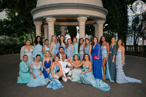 Veja vestido das madrinhas famosas em casamento de Ale de Souza neste domingo, dia 01 de dezembro de 2019
