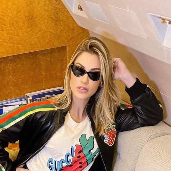 Andressa Suita vestia peças da Gucci avaliadas em R$ 23,5 mil