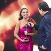 Juliana Paes ganhou prêmio de Melhor Atriz no 'Domingão do Faustão'