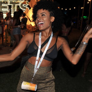 Ex-participante do 'De Férias com o Ex' e modelo Sarah Fonseca curte terceira edição do Réveillon Let's Pipa, no município de Tibau do Sul, no Rio Grande do Norte, nesta sexta-feira, 27 de dezembro de 2019