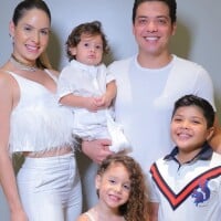 Filha de Safadão e Thyane Dantas rouba a cena em foto com a família: 'Estilosa'