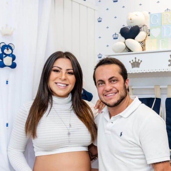 Filho de Thammy Miranda e Andressa Ferreira aparece em foto encantadora em ensaio newborn