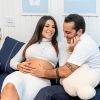 Thammy Miranda e Andressa Ferreira fazem ensaio newborn