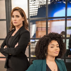 'Salve-se Quem Puder': Alexia (Deborah Secco) vira colega de trabalho de Renatinha (Juliana Alves) após ser contratada por Rafael (Bruno Ferrari)