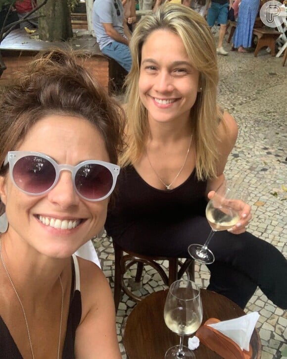 Fernanda Gentil e a mulher, Priscila Montandon, gostam de curtir momentos de lazer juntas.
