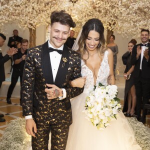 A influencer Gabi Brandt e o cantor Saulo Poncio se casaram em janeiro de 2019