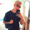Filho do cantora Solange Almeida, Rafael Almeida platina os cabelos e é comparado a Justin Bieber no Instagram