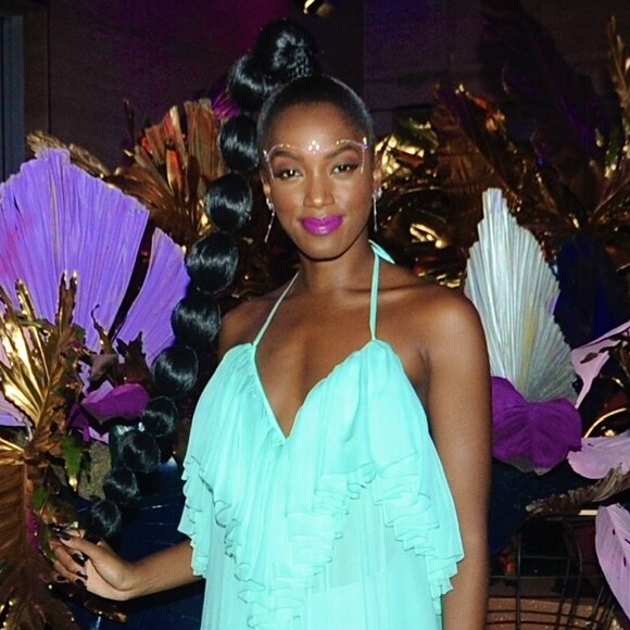 Iza prestigia baile de máscaras da MAC, realizado no Jockey Club, em São Paulo, na noite desta quinta-feira, 5 de março de 2020