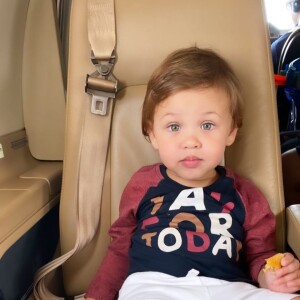 Filho mais novo de Gusttavo Lima, Samuel não aceitou comer jiló