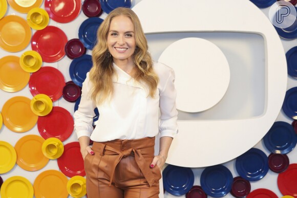 Angélica reincide contrato fixo com a TV Globo