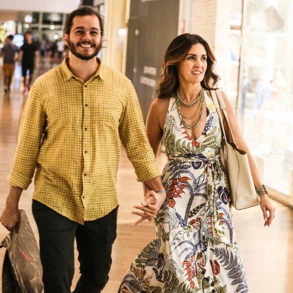 Fátima Bernardes exibiu beleza natural em foto com Túlio Gadêlha na web