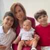 Zilu Godoi está driblando a saudade dos netos, José Marcus, João Francisco e Joaquim