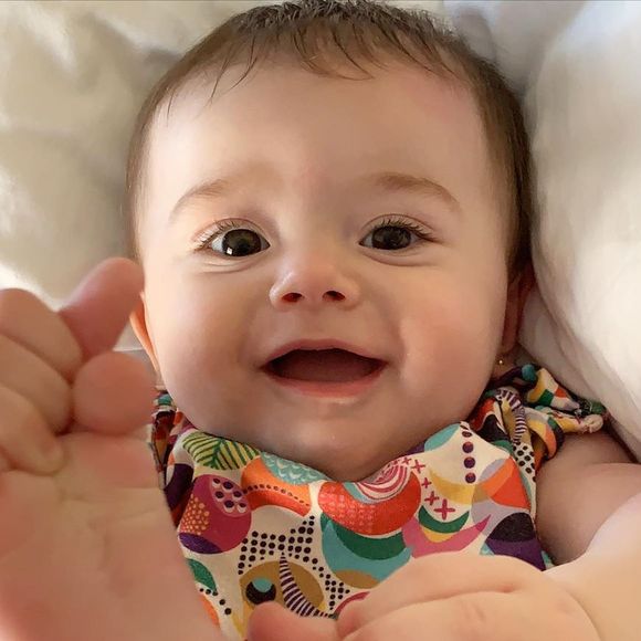 Filha de Thaeme Mariôto, Liz está fazendo 1 ano!