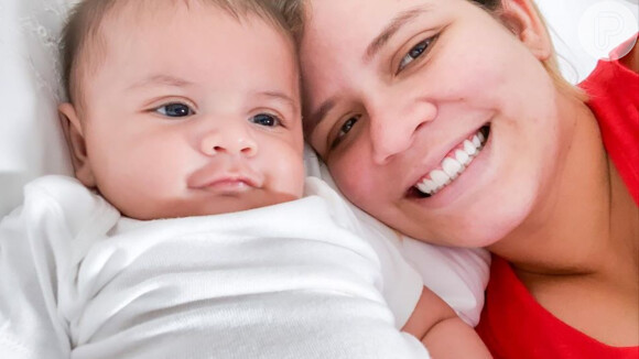 Marília Mendonça está na expectativa para passar seu primeiro Dia das Mães com o filho, Leo