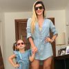 Mirella Santos publicou vídeo com look igual ao de sua filha